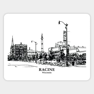 Racine - Wisconsin Magnet